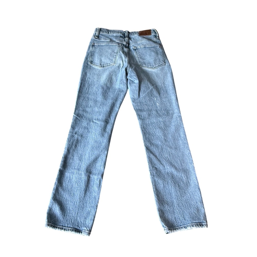Madewell The High-Rise Slim Boyjean Light Wash Denim Size 24 - Picture 2 of 10